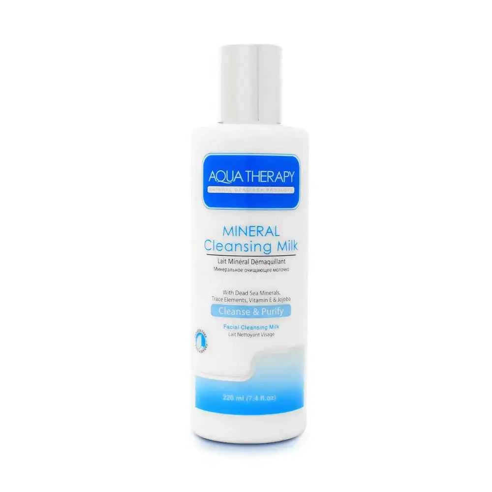 AquaTherapy Mineral Cleansing Milk – Gentle Face Cleanser with Natural Minerals