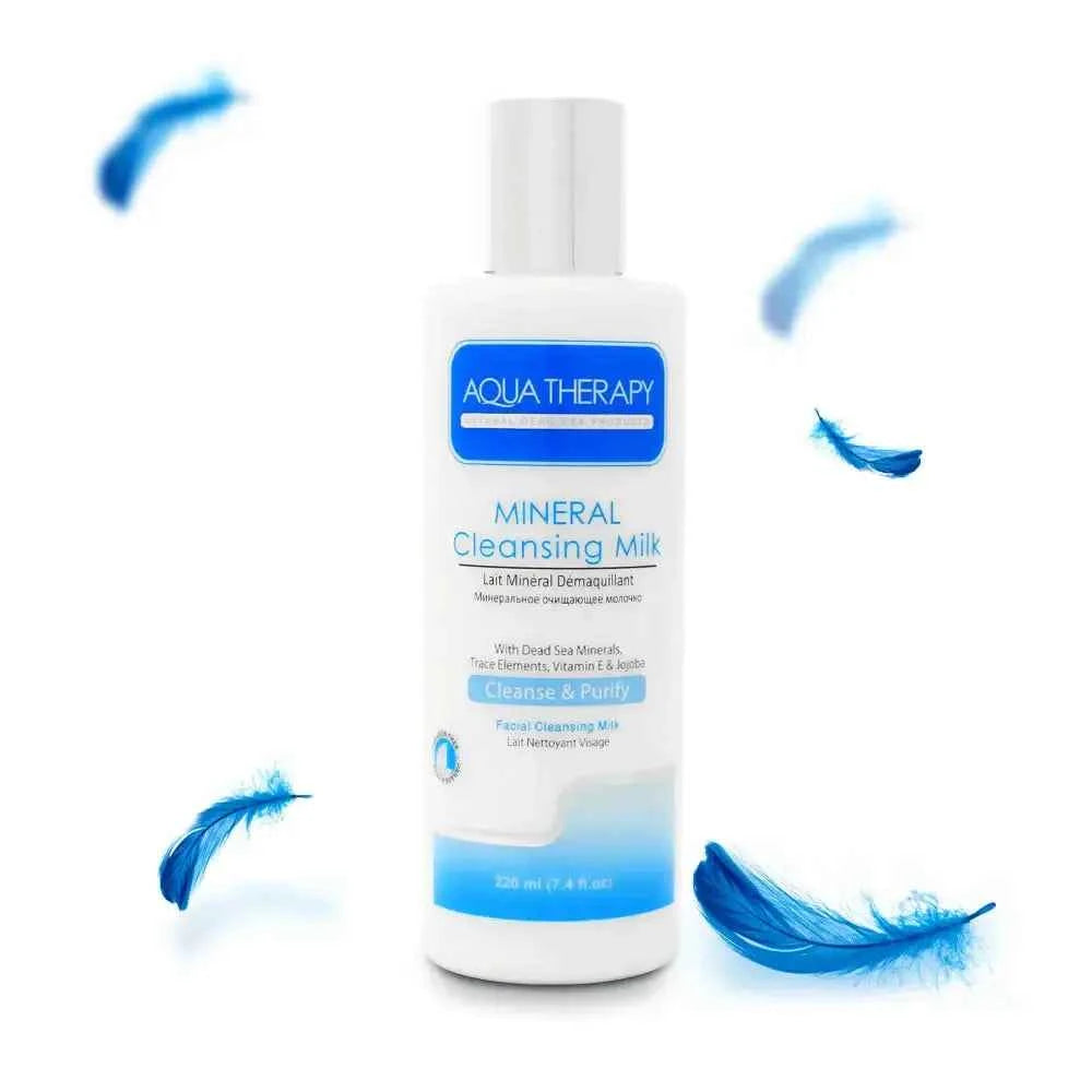 AquaTherapy Mineral Cleansing Milk – Gentle Face Cleanser with Natural Minerals